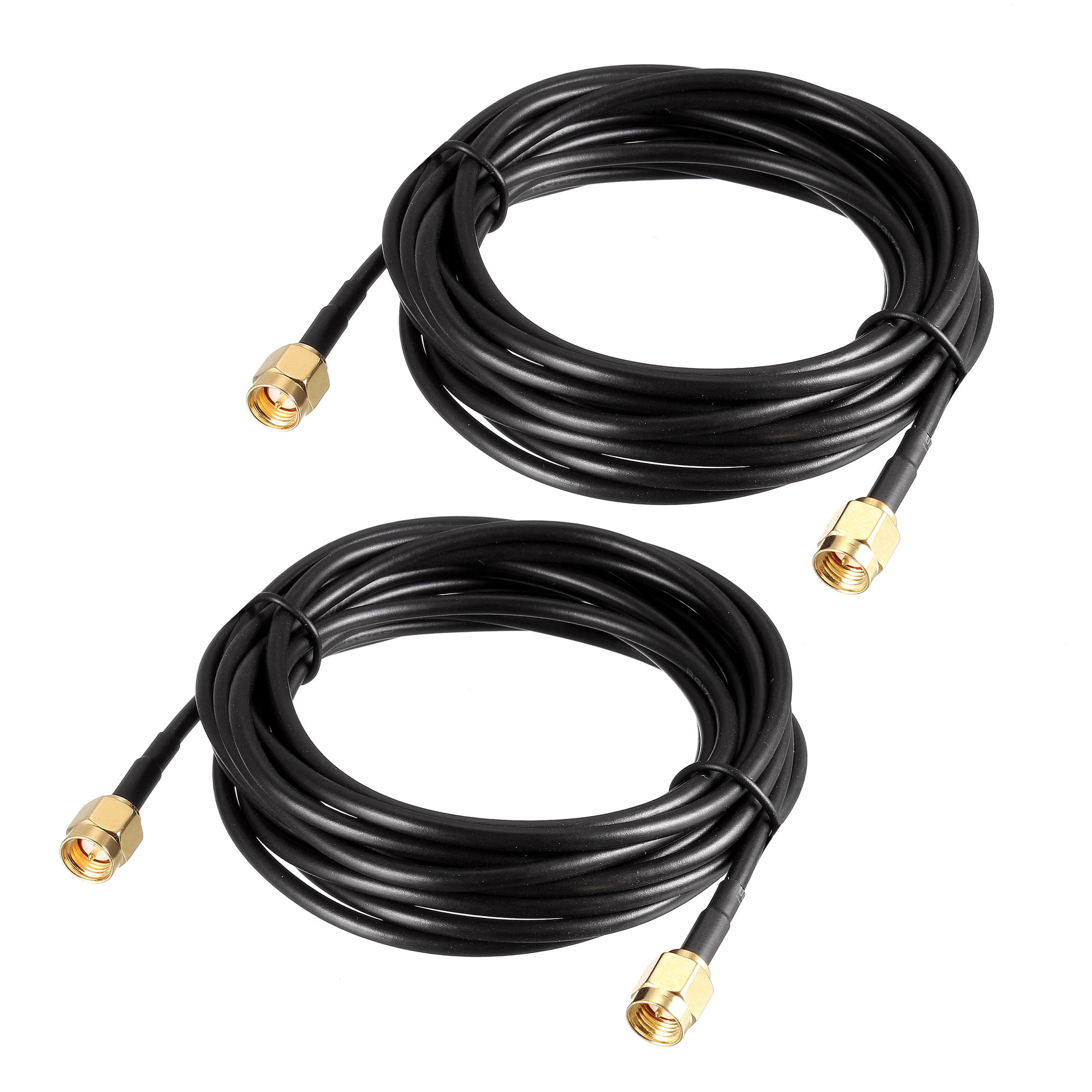 SMA Male to SMA Male Coaxial Cable 50 ohm 10feet RG174 2pcs