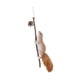 thumbnail image 5 of Estatua de ardilla decorativa coleccionable de espuma, escultura de animal decorativa y creativa 30x6cm, 5 of 9