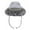 Grey, variant on Toddler Sun Bucket Hat Wide Brim Outdoor Play Cap For Boys And Girls Beach Soft Lightweight Design