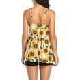 thumbnail image 5 of Women Two Piece Swimsuits Tummy Conceal Swimwear Slimming Skirt Bathing Suit Dress, 5 of 7