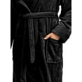 thumbnail image 6 of UVN Valentine's Day Long Robes for Women Winter Plush Fleece Hooded Bathrobe Soft Cozy Fluffy Sleepwear Nightgown with Pockets, 6 of 11