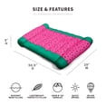 thumbnail image 4 of Big Joe Kona Hammock No Inflation Needed Pool Lounger with Headrest, Summer Melon Double Sided Mesh, Quick Draining Fabric, 4 feet Big, 4 of 9
