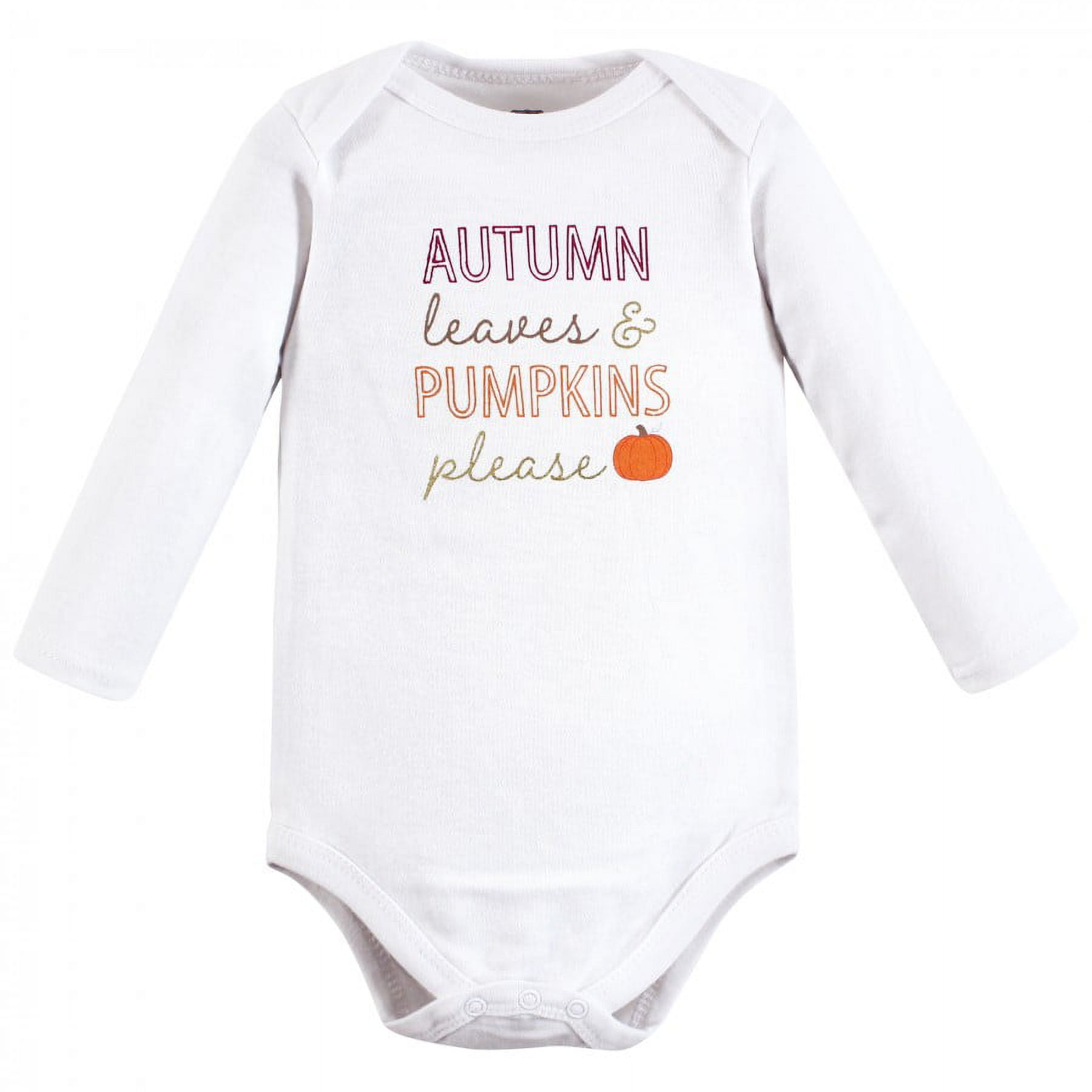 Hudson Baby Cotton Long-Sleeve Bodysuits, 5-Pack, Newborn- 24 Months