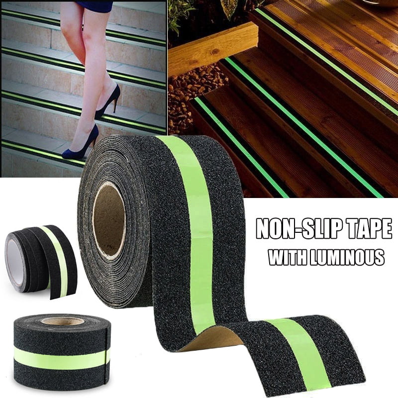 Stairs High Grip Anti-slip Tape Luminous Tape Floor Strips Adhesive Stickers 
