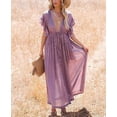 thumbnail image 1 of Sexy Bikini Cover-ups Túnica blanca larga Casual Summer Beach Dress Ropa de mujer elegante Ropa de playa Traje de baño Cover Up Q1208, 1 of 1