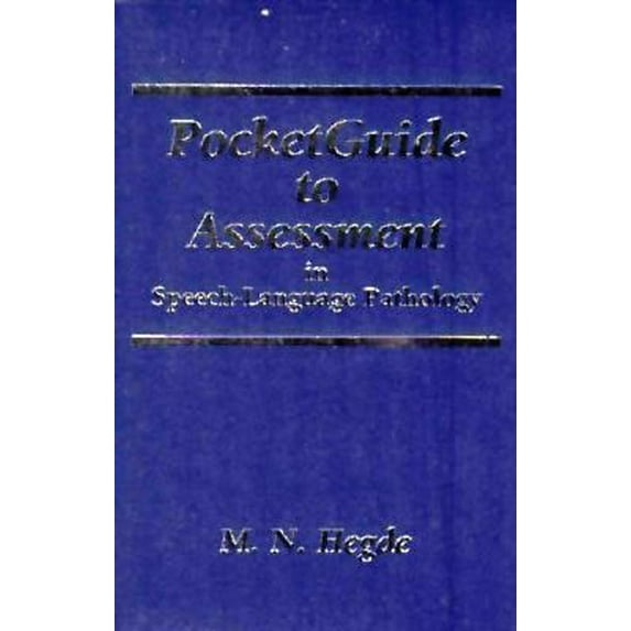 Pre-Owned Pocketguide To Assessment In Speech-Language Pathology (Paperback) 1565932730 9781565932739