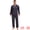 Navy Blue, variant on DARING DIVA Men's 2-Piece Button Down Printing Sleepshirt Pajamas Set M Red Gray