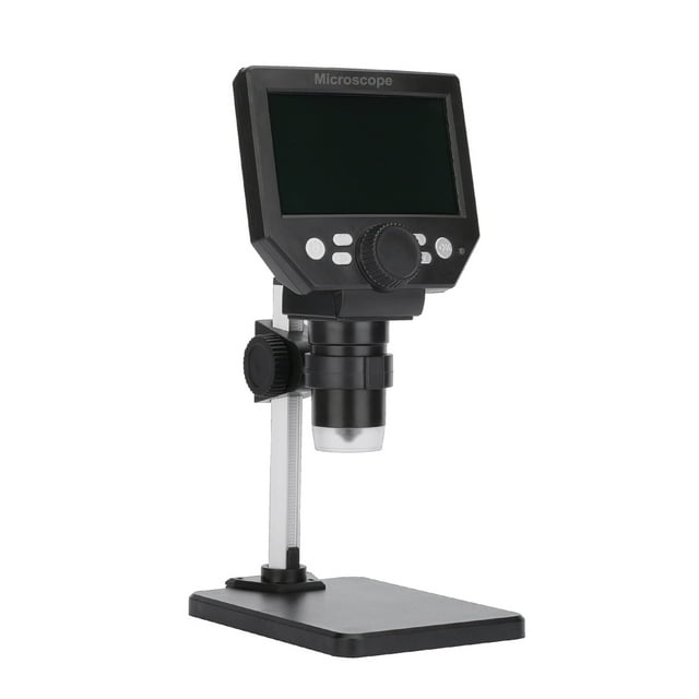 Riwcyla G1000 Digital Electron Microscope 4.3 Inch Large Base LCD Display 10MP 1,1000X Continuous Amplification Magnifier , perfect for daily use, outdoor activities, travel & casual occasions