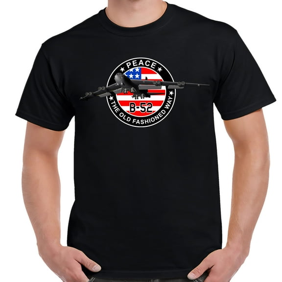 B-52 Peace The Old Fashioned Way Adult Shirt-6XL