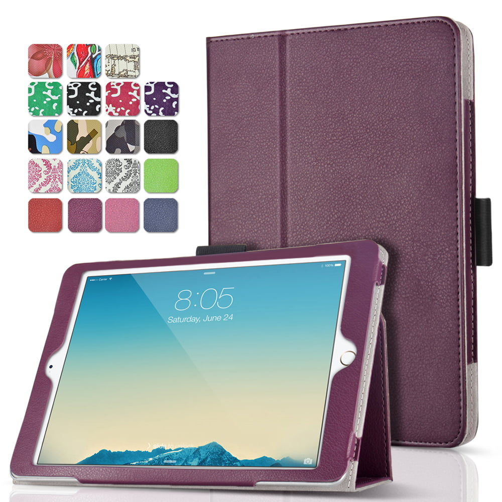 iPad Pro 9.7 Case (Purple) Ultra Slim Lightweight Protective Stand ...