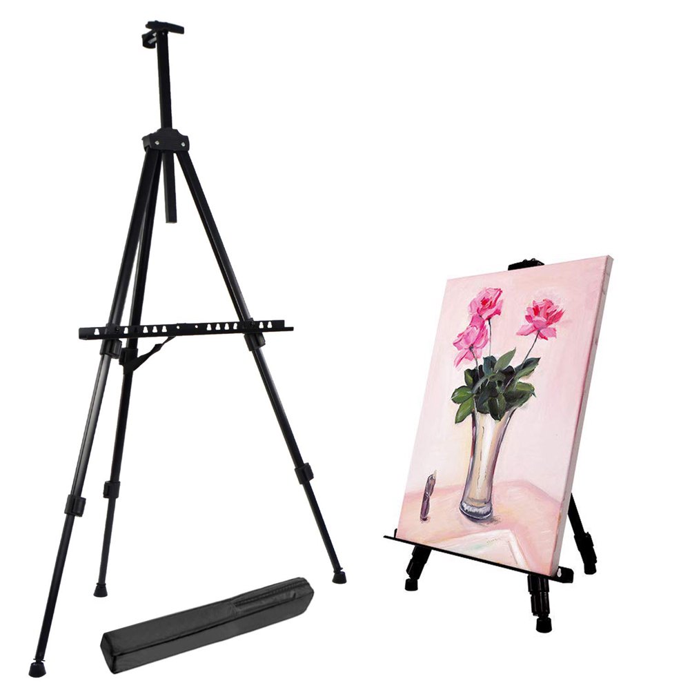 UBesGoo Artist Display Easel Stand, 21" 63" Adjustable Lightweight