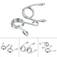 Gold/Silver 3.5" Chrome Custom Torsion Solo Seat Springs For Chopper