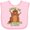 AD-Pink, variant on Inktastic Groundhog Day Wake Me when Winter is over Boys or Girls Baby Bib