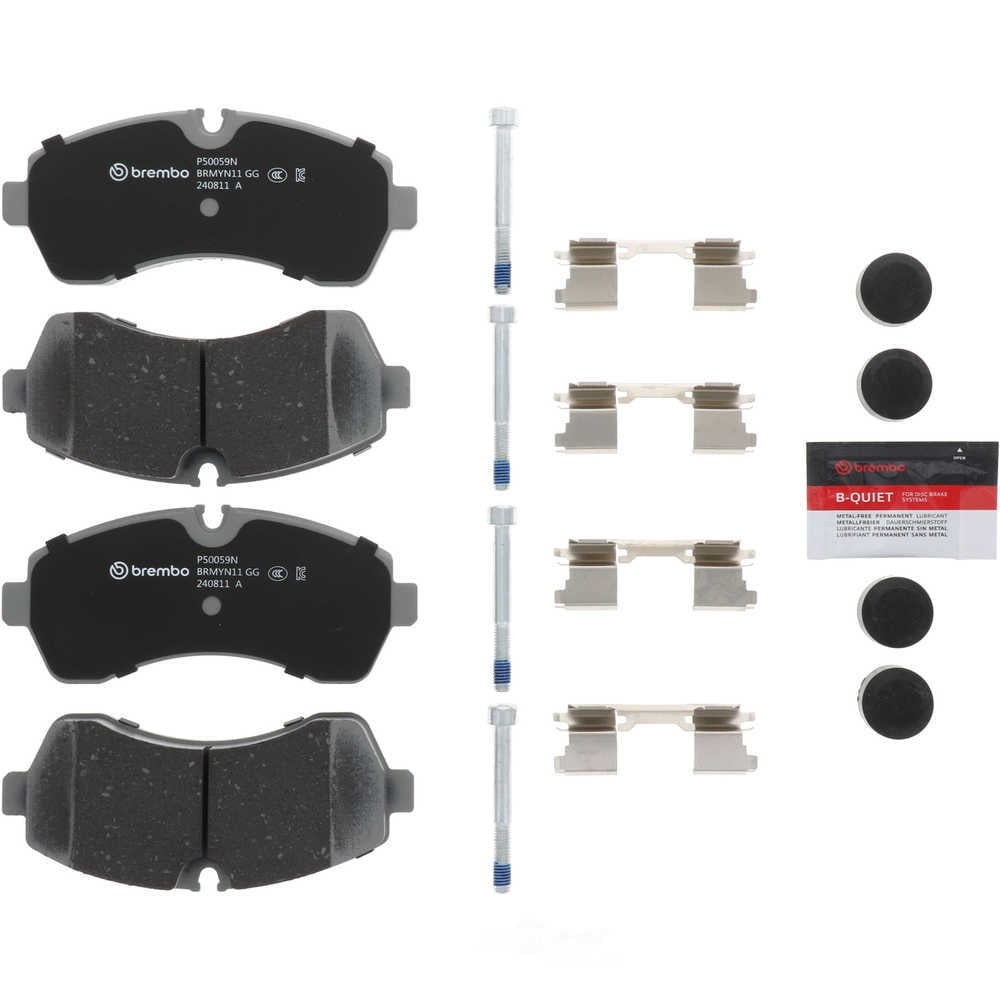 Brembo P50059N PRIME Ceramic Brake Pad Set