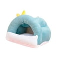 thumbnail image 1 of Nido de hámster semicerrado, linda cueva para mascotas, cama para chinchillas, conejillos de indias, ratones Azul claro, 1 of 8