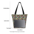 thumbnail image 2 of Bingfone Daisies Flowers Women Shoulder Tote Bags Casual Bag Ladies Shopping Handbag, 2 of 6