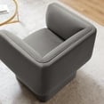 thumbnail image 4 of Tate Performance Velvet Accent Chair in Storm Gray, 4 of 9