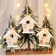 thumbnail image 2 of Colgante decorativo de madera para Navidad, para ventana de centro comercial, árbol de Navidad, 2 unidades (tipo de habitación), 2 of 4