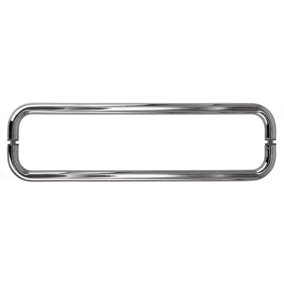 CRL BMNW24X24CH Polished Chrome 24" BM Series Back-to-Back Towel Bar Without Metal Washers