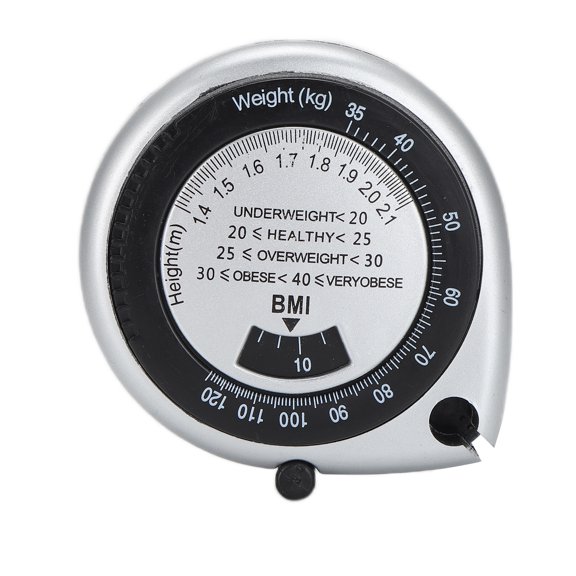 Double Scale Waist Measuring Tape, Environmentally Friendly Retractable Body Measure Tape Accurate For Weight Loss