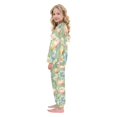 thumbnail image 4 of Fluffy Pajamas Set Fuzzy Winter Warm Pj Sets Pullover Tops and Long Pants Pink Tulips and Cosmos X-Small, 4 of 8