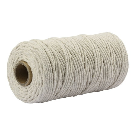 

Dtydtpe Colorful Cotton Rope Diy Hand Woven 3mm Thick Cotton Rope Woven Tapestry Rope Tied Rope
