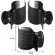 thumbnail image 2 of Hot Roller Clips Hair Curler Claw Clips Replacement Roller Clips for Women Girls Hair Section Styling (12 Pieces, Black), 2 of 4