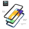 thumbnail image 2 of SaniMore Case for Samsung Galaxy A13 5G 6.5" 2021 Release, Rugged PC Backplane Shockproof TPU Bumper 360° Rotatng Ring/Kickstand Anti-drop Heavy Duty Protective Case For Galaxy A13 5G, Darkblue, 2 of 5