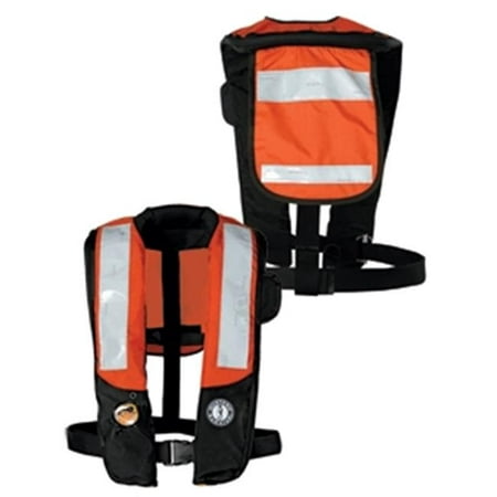 Mustang Survival MD3183T2-OR/BK Deluxe Auto Inflatable PFD with Solas ...