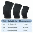 thumbnail image 3 of BESTSKY Elastic Elbow Pads,Soft Supportive Cushioning Protectors,Thickened Protection Arm Sleeve Pad for Volleyball Wrestling and Active Sports,Black,XXS, 3 of 4