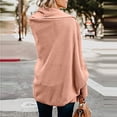 thumbnail image 4 of DPTALR Women Long Sleeve Knit winter Cardigan Sweater Solid Color Coat, 4 of 6