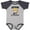 Baseball Heather and Navy, variant on Inktastic Future Electrician in Training Boys Baby Bodysuit