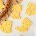 thumbnail image 6 of Dream Lifestyle Animal Cookie Cutters With Plunger Stamps,3D Cute Tiger Shape Embossing Cutters Non-Stick DIY Cartoon Baking Molds for Biscuit Fondant Pastry Cake, 6 of 8