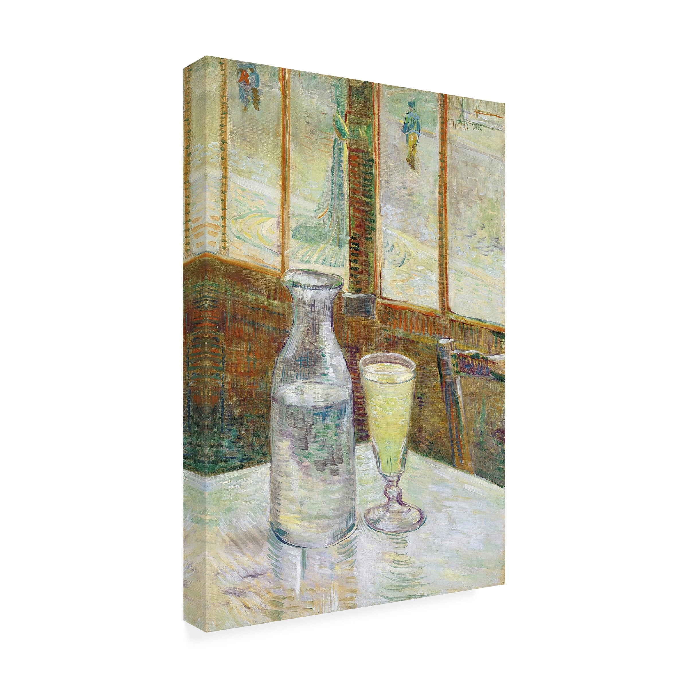 Van Gogh 'Cafe Table With Absinthe' Canvas Art