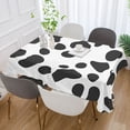 thumbnail image 2 of Yayeee Tablecloths for Rectangular Tables 54 x 54 inch Party Table Cover, Cow Spots, 2 of 6