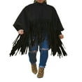 thumbnail image 1 of Veste à Manches Longues à Manches Longues à Manches Longues et Manches Longues avec Cardigan Franges, 1 of 6
