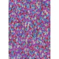 thumbnail image 1 of Ahgly Company Indoor Rectangle Patterned Violet Red Pink Novelty Area Rugs, 6' x 9', 1 of 6