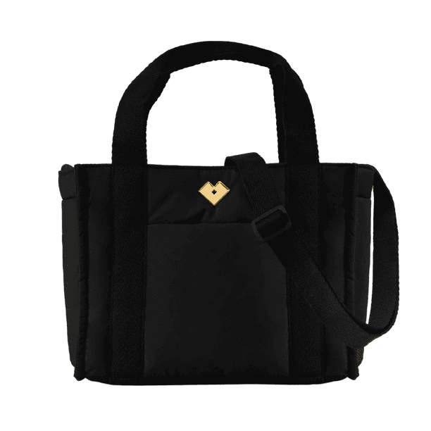 Bolsa Mujer tipo Tote Bag y Crossbody, LuckyLy Ligera con Múltiples Compartimentos y Repelente al Agua, Bolso de Viaje y Bandolera Cruzada, Ideal como Regalos para Mujer Originales – negro UNITALLA