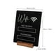 thumbnail image 2 of Señal de contraseña de Wifi Señal de acrílico de WiFi Señal de WiFi Tablero de WiFi Señal de recordatorio de contraseña de WiFi, 2 of 6