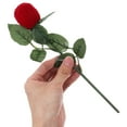 thumbnail image 3 of POPETPOP Elegant Red Velvet Ring Box for Romantic Proposals and Weddings, 3 of 8