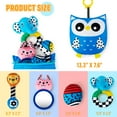 thumbnail image 4 of teytoy Newborn Baby Rattles Toys Animal Series 5Pcs, Baby Sensory Toys with High Contrast Pattern, Montessori Brain Development Sensory Toys for Babies, Newborn Infant Baby Gifts 0 3 6 Months, 4 of 8