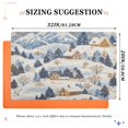 thumbnail image 6 of Yayeee Doormat for Inside 20"x32" Absorbent Low-Profile Washable Non-Slip Rubber Backed Entryway Rug, Snowy Winter, 6 of 8
