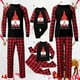 thumbnail image 5 of Pijamas de Navidad Para La Familia Trajes A Juego Trajes Trajes Patchwork Plaid Impreso Homewear Cuello Redondo Manga Larga Conjuntos de Mamá de Dos Piezas Odeerbi ODB189440, 5 of 8