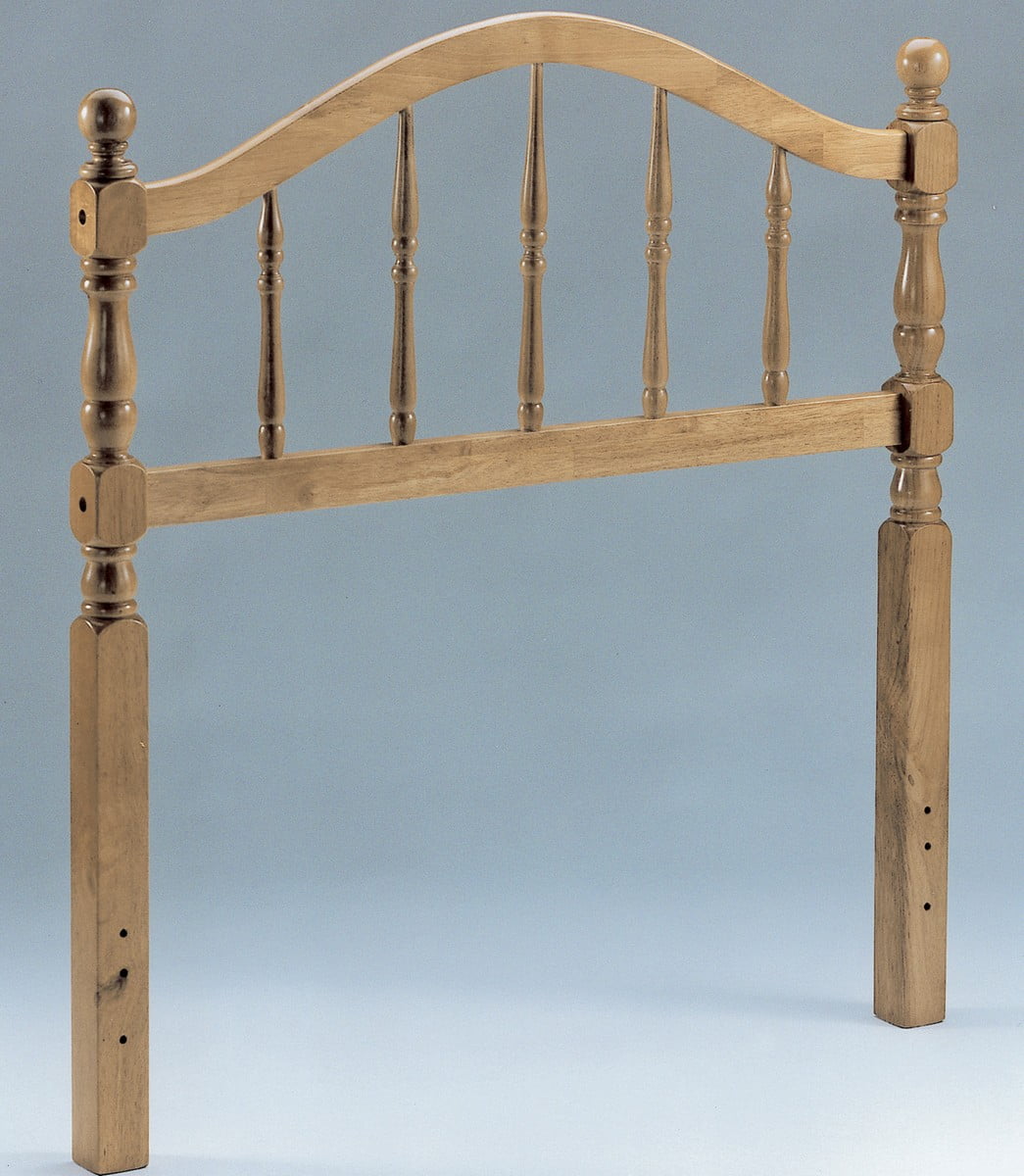 Homelegance Victorian Style Solid Wood Headboard in Oak (Twin