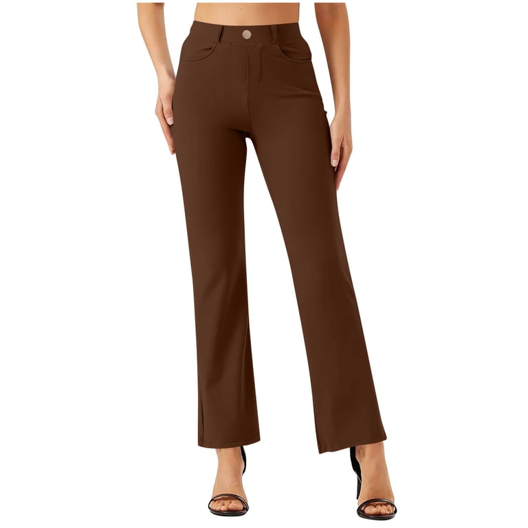 Womens Tall Dress Pants Women's Stretchy Dress Pants with Pockets Tall Boot Cut High Waist Regular Yoga Trousers for Office Work Business Coffee L - Walmart.com Womens Tall Dress Pants Women's Stretchy Dress Pants with Pockets Tall Boot Cut High Waist Regular Yoga Trousers for Office Work Business Coffee L - Walmart.com