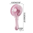 thumbnail image 4 of 50% Off Clear! Mini Fans Mini Handheld Fan USB Rechargeable Foldable For Summer Outdoor Indoor Use, 4 of 6