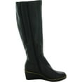 thumbnail image 2 of Aerosoles Womens Binocular Faux Leather Tall Knee-High Boots, 2 of 3