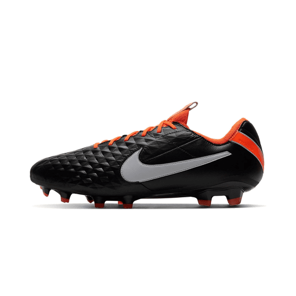 NIKE MENS Tiempo Legend 8 Elite FG "Black / Orange" CI7587 018 CI7587 018 from Stadium Goods