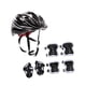 thumbnail image 3 of Juego de 7 cascos de bicicleta para niños, transpirables y protectores, resistentes. Negro, 3 of 9