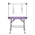 thumbnail image 6 of Miniyam 46" Folding Dog Pet Grooming Table, Weight Capacity: 300lbs, Purple, 6 of 8